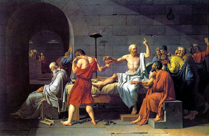 The Death Of Socrates, 1787 By: Jacques-Louis David